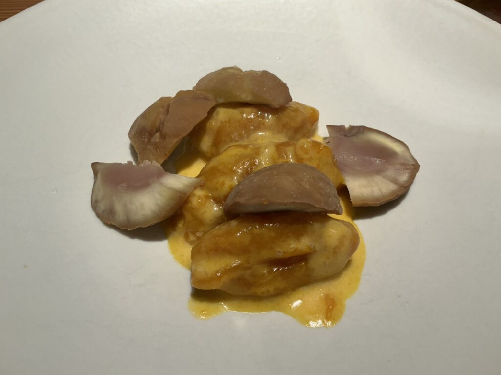 コンメディアのイタリアカボチャのニョッキ