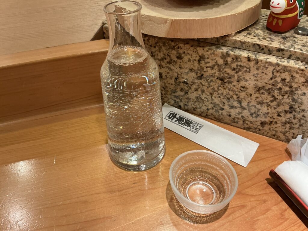 弁天山美家古寿司の日本酒