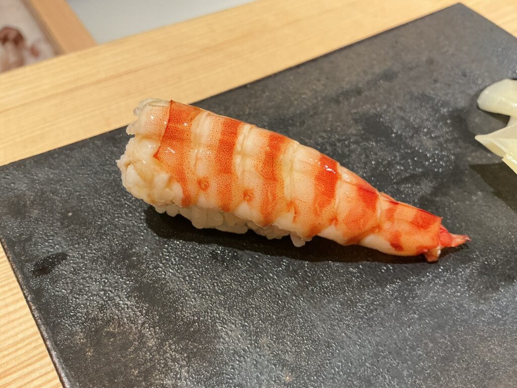 寿司こまちのクルマエビ