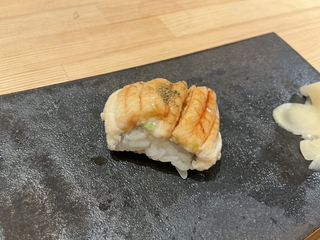 寿司こまちのアナゴ