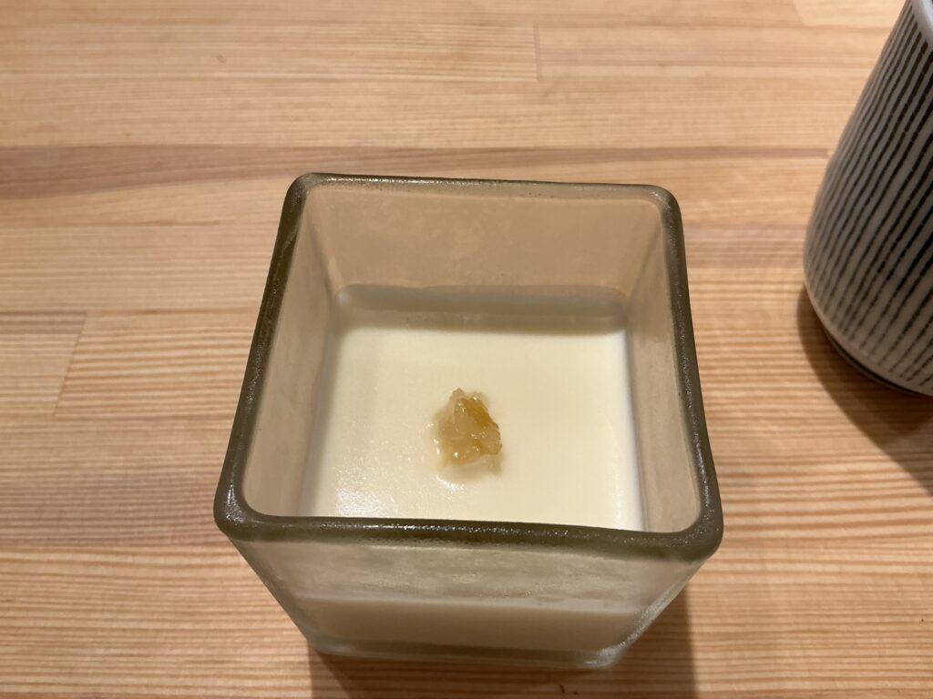 寿司こまちのレモンのムース