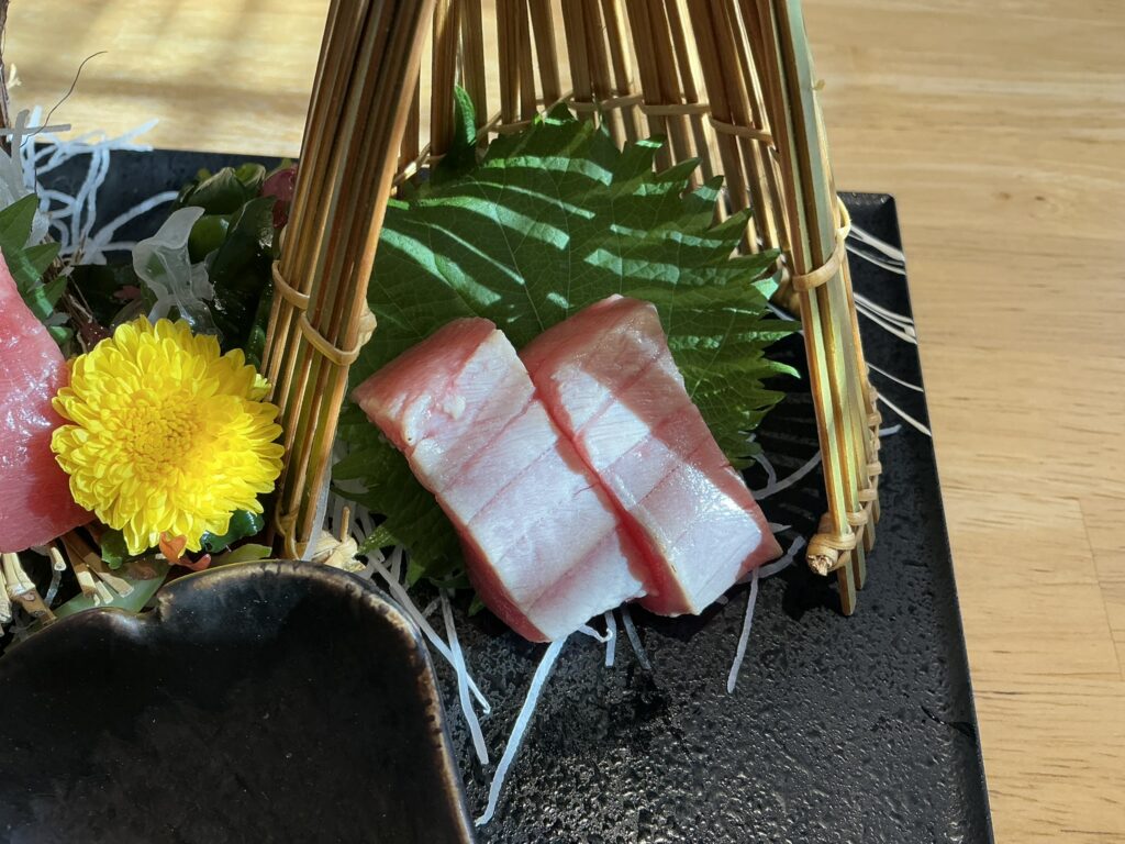 魚義の中トロ炙り