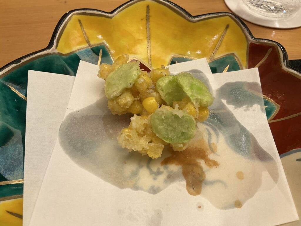 粋京のかき揚げ