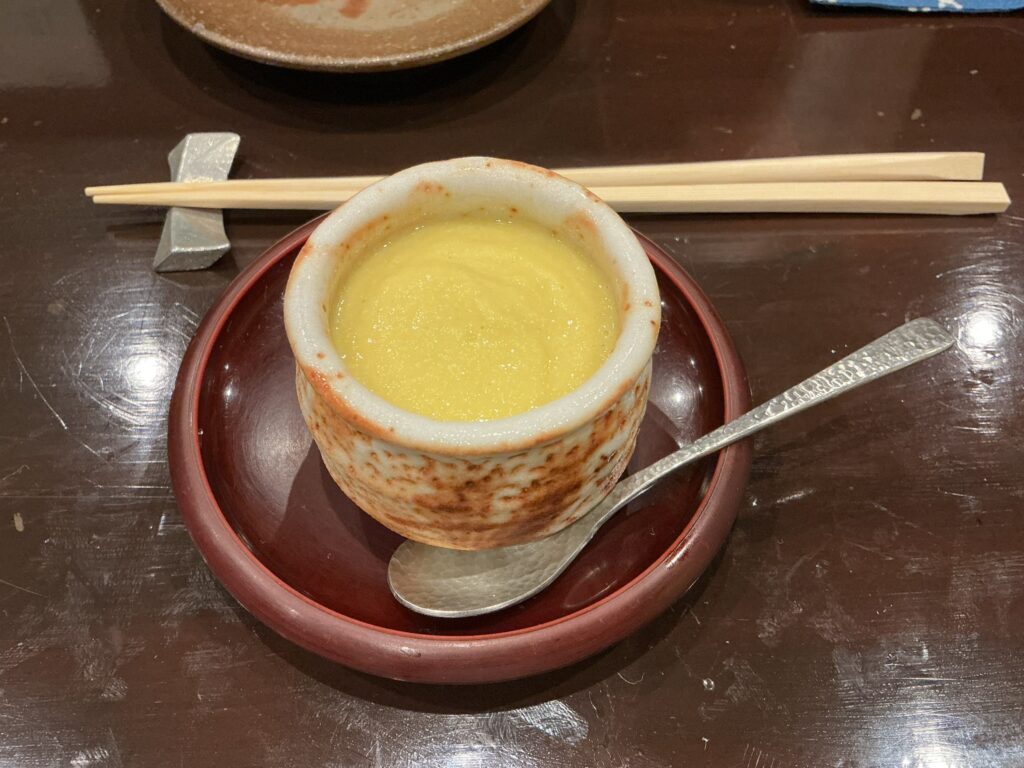 酒亭田中の茶碗蒸し