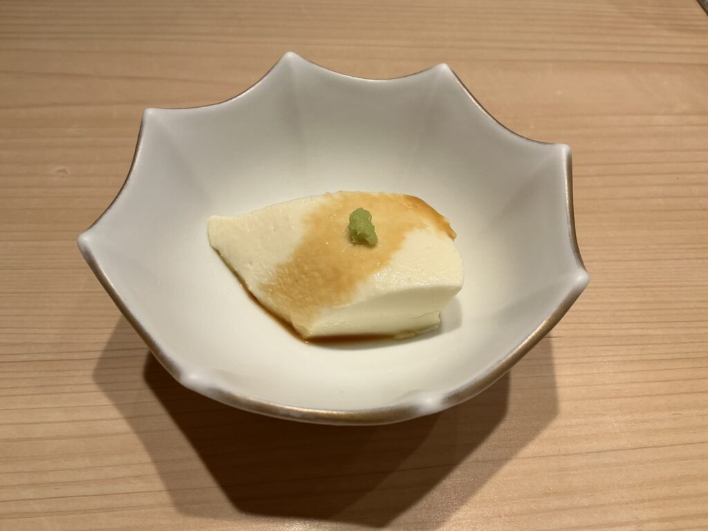 鮨結う翼の峯岡豆腐