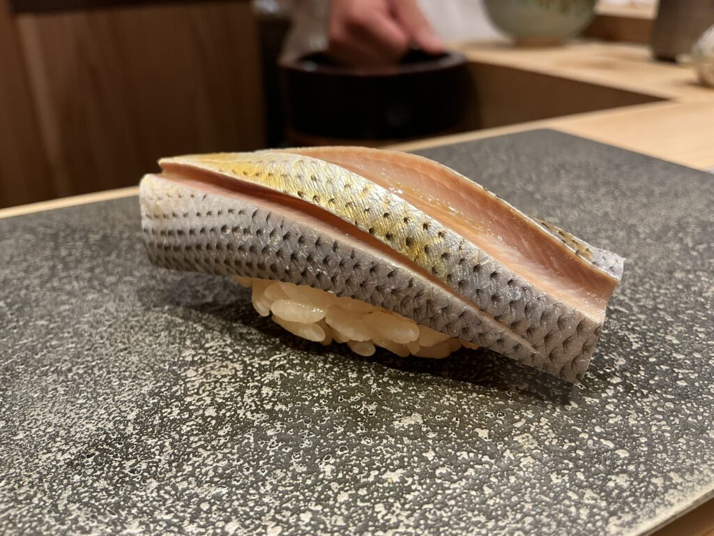 鮨結う翼のイワシ