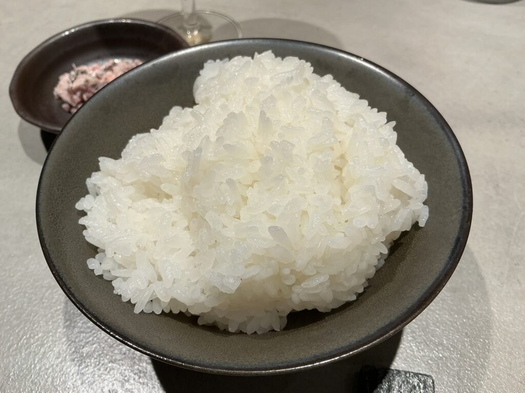 東京とんかつがぶうのご飯