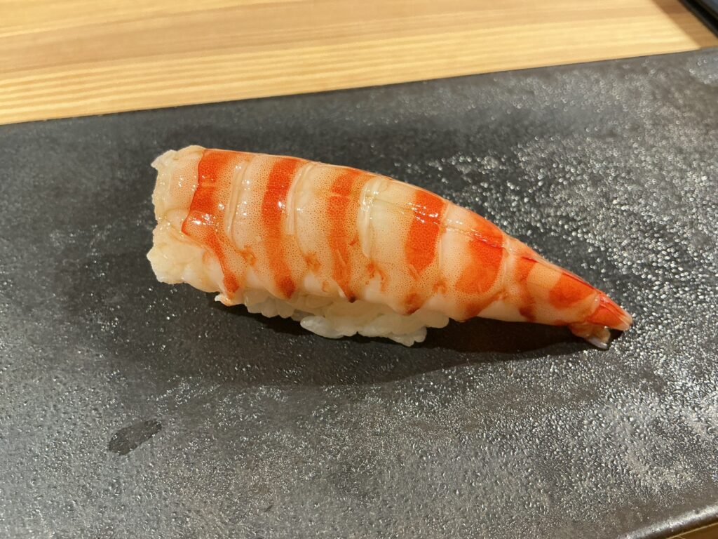 寿司こまちのクルマエビ