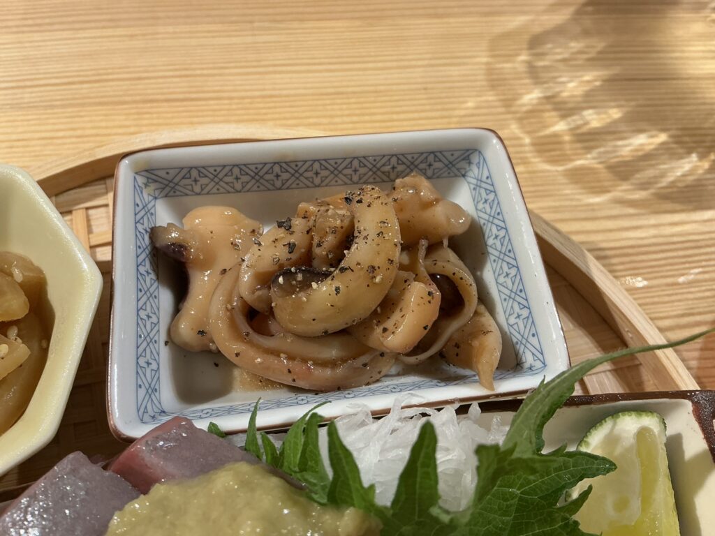 寿司こまちのスミイカ