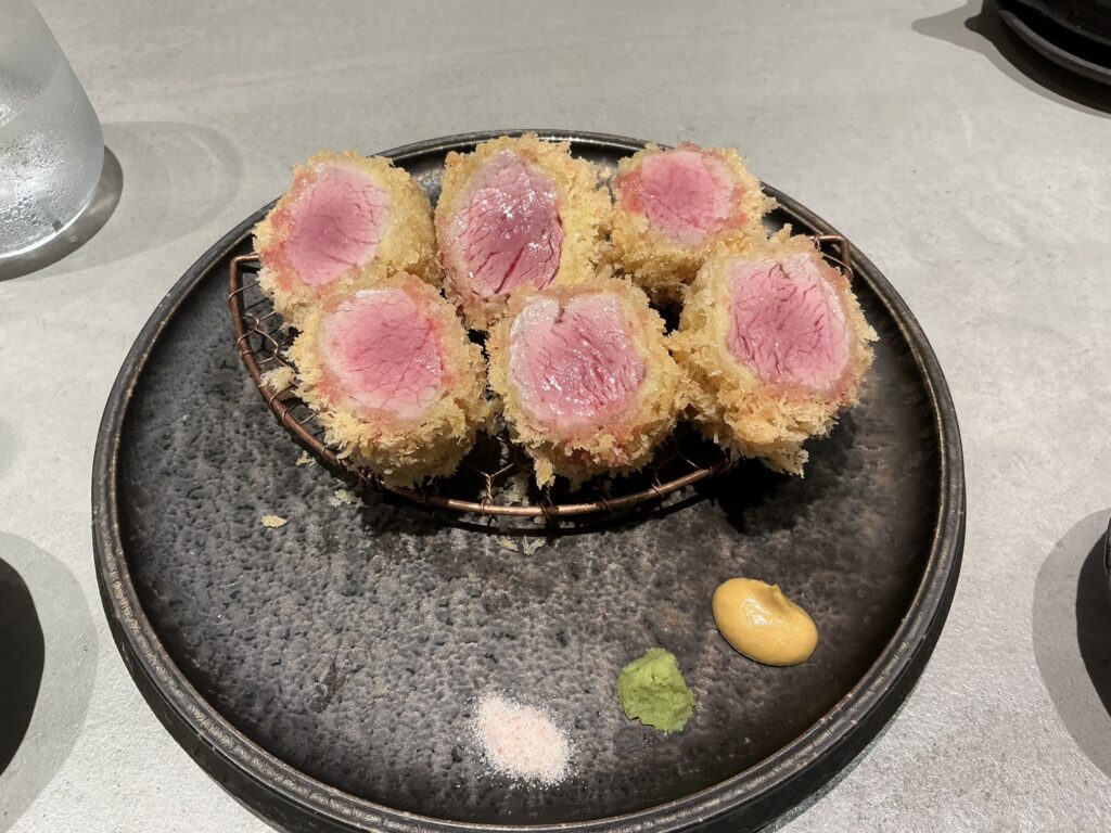 東京とんかつがぶうのTOKYOXのフィレ