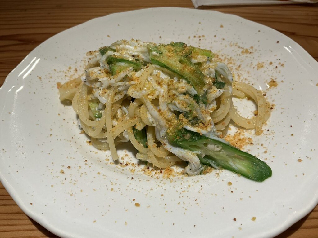 matildaの和歌山 山利釜揚げしらす オクラ カラスミ