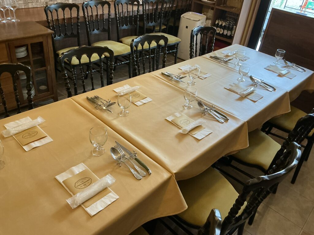 ヴィンチスグラッシの店内