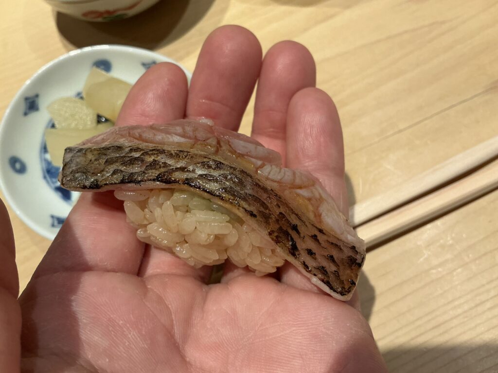 鮨結う紬のクロムツ