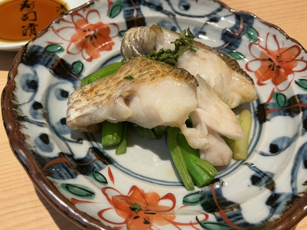 浅草壽司清のノドグロ