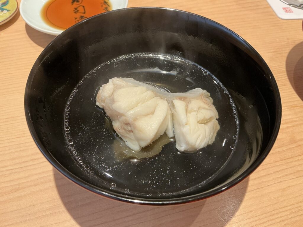 浅草壽司清のクエ