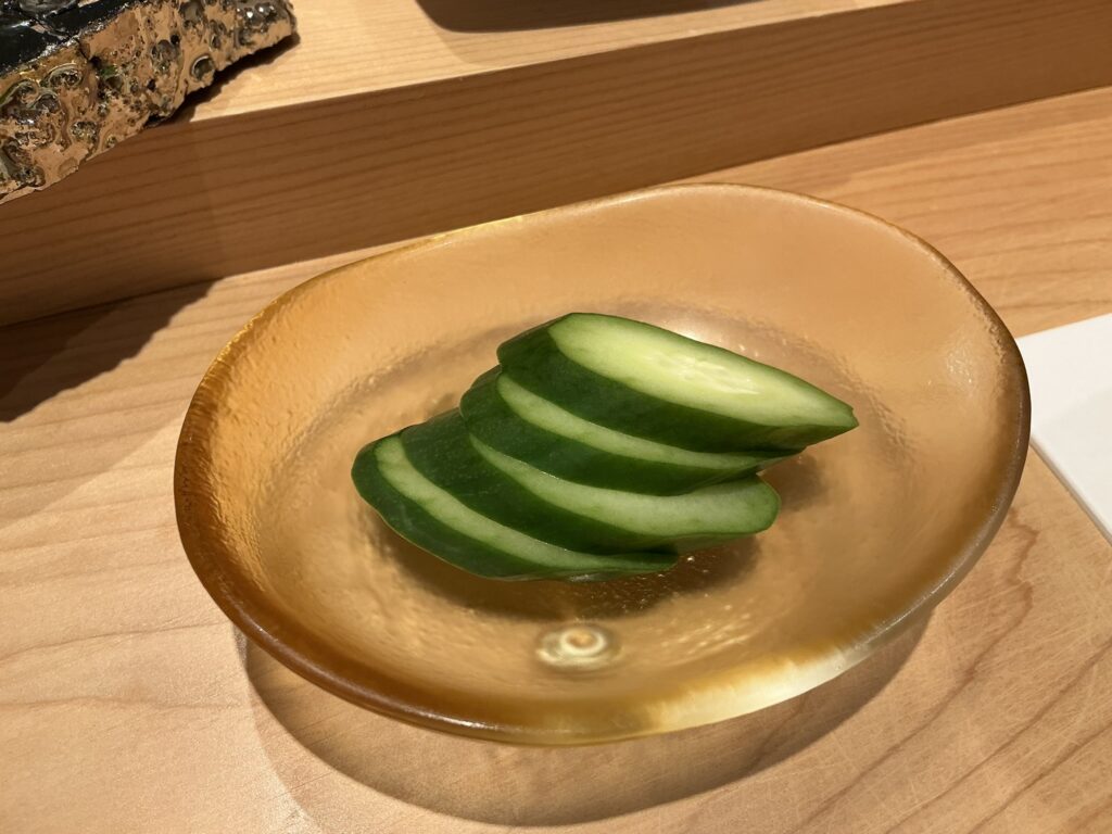 浅草壽司清の糠漬け