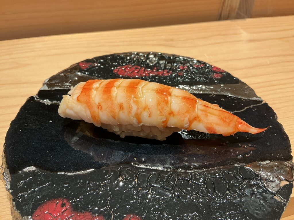 浅草壽司清のクルマエビ