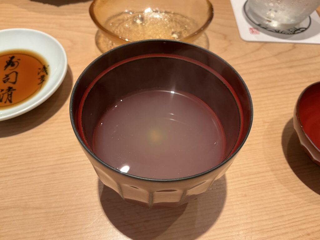 浅草壽司清のお椀