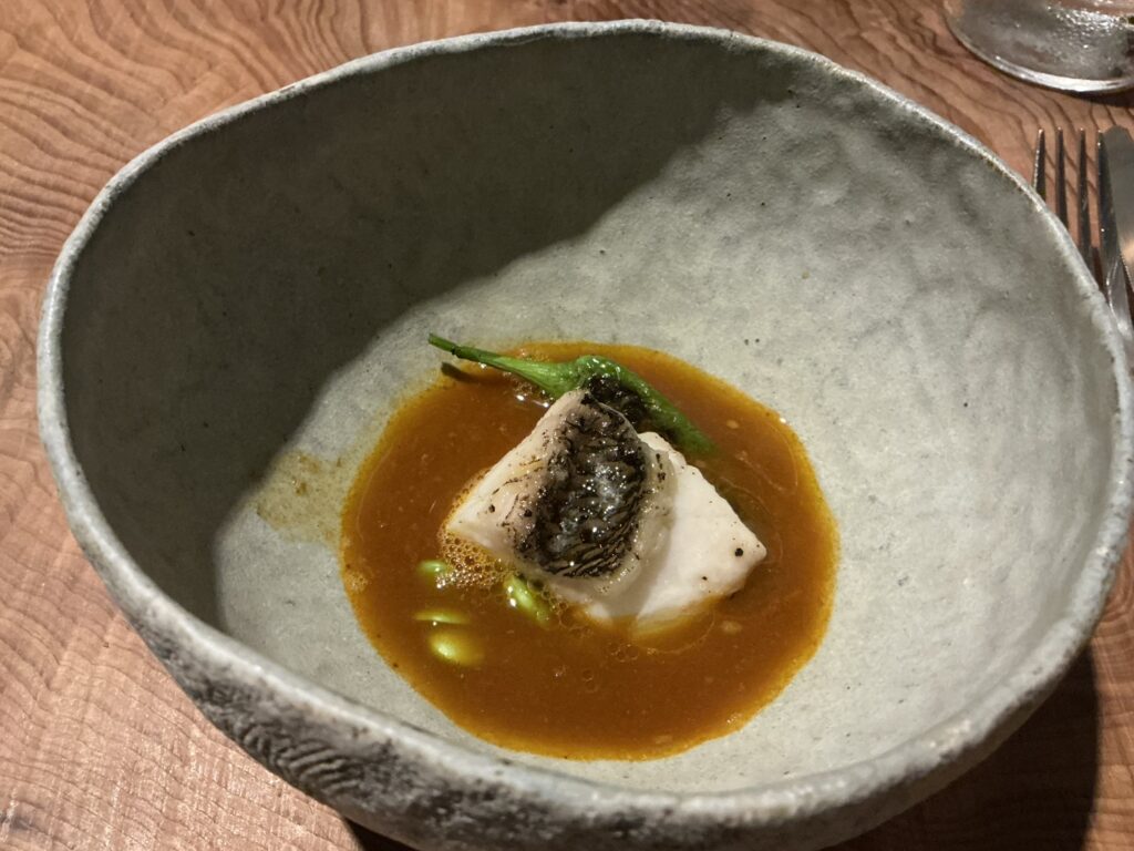 ジェルモーリオのマダイのスープ仕立て