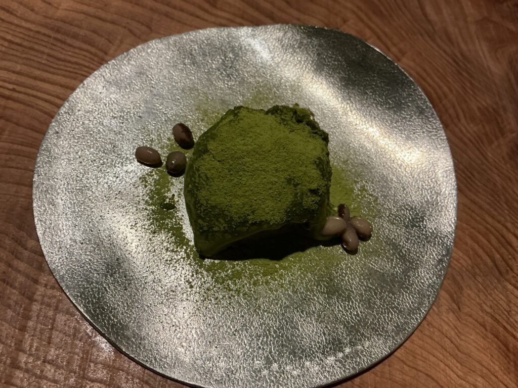 ジェルモーリオのマスカルポーネチーズと抹茶の和風ティラミス