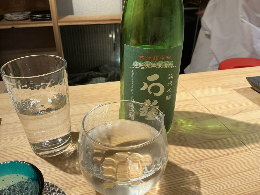 寿司こまちの日本酒