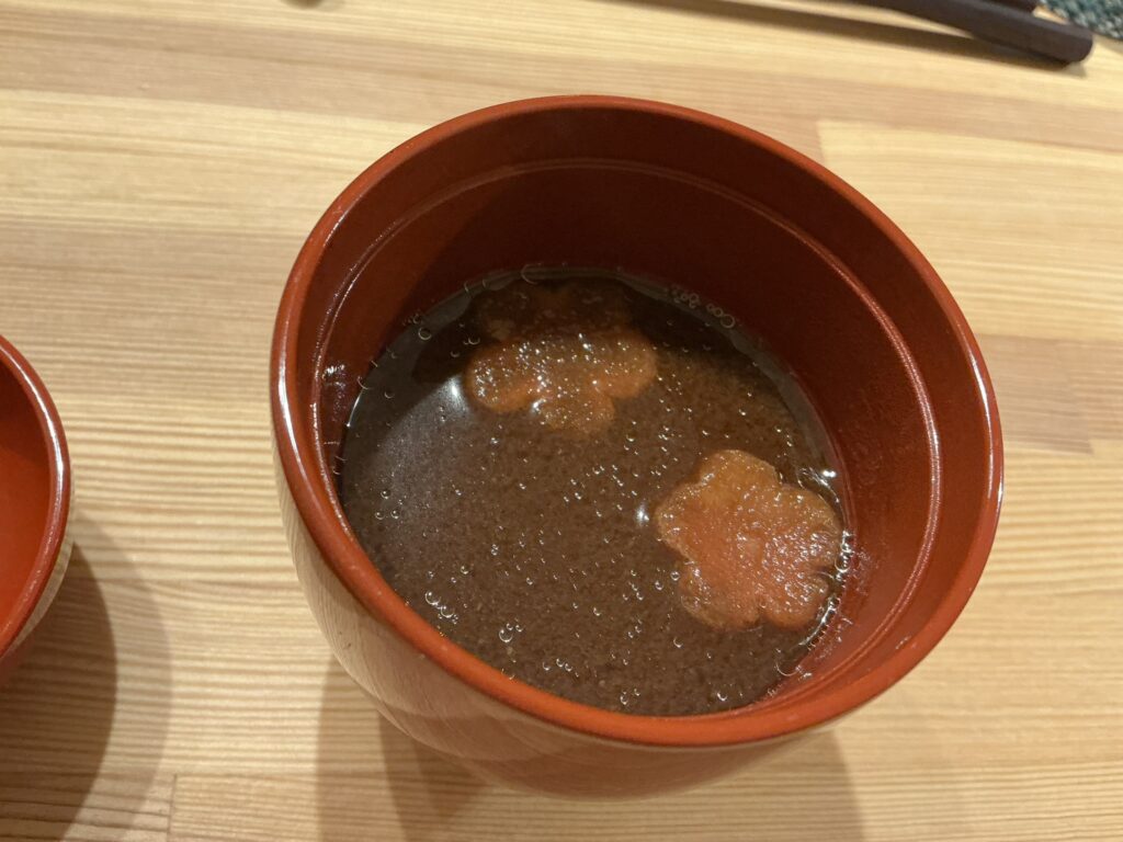 寿司こまちのお椀