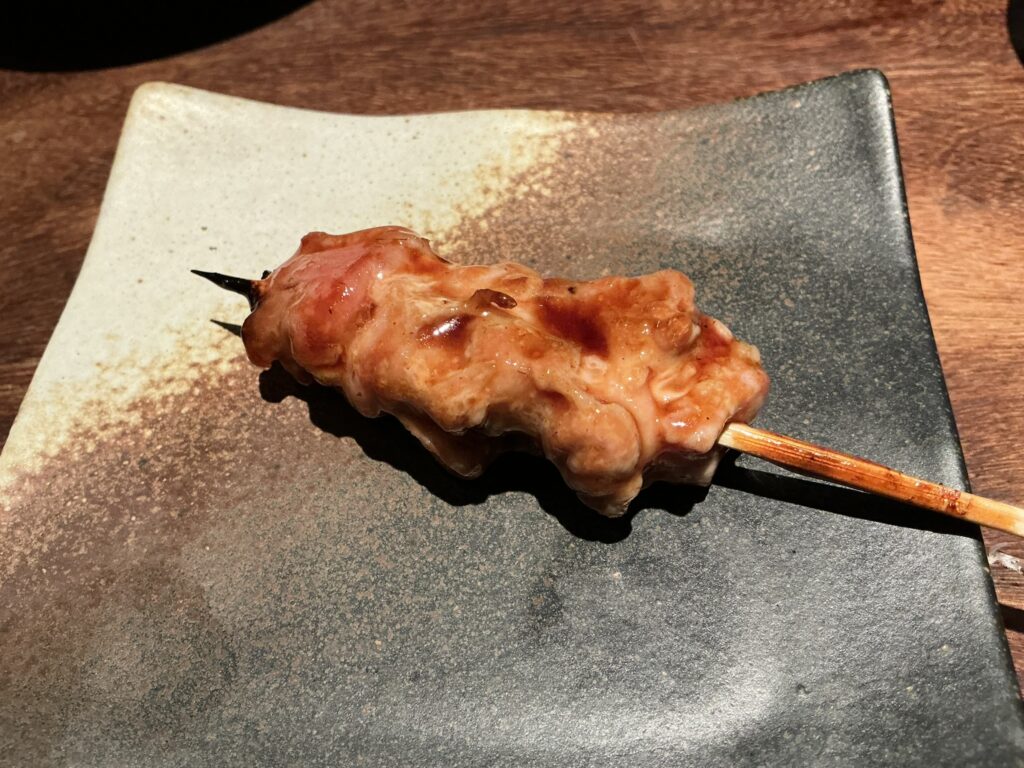 焼とりの八兵衛のハラミ