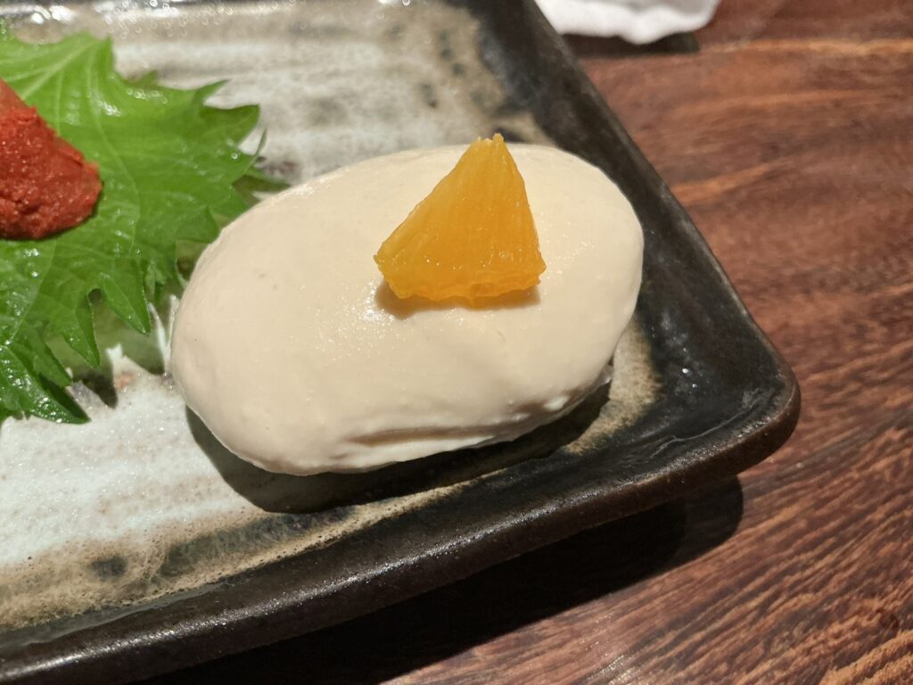 焼とりの八兵衛の旬果実の白和え