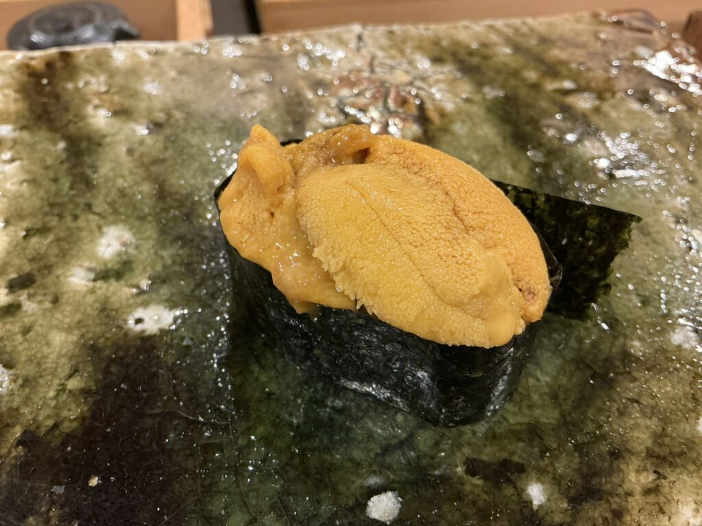 鮨桂太のウニ