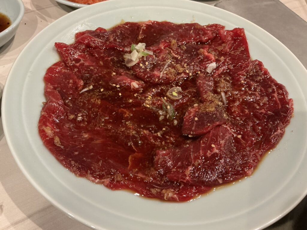 焼肉三宝苑のロース