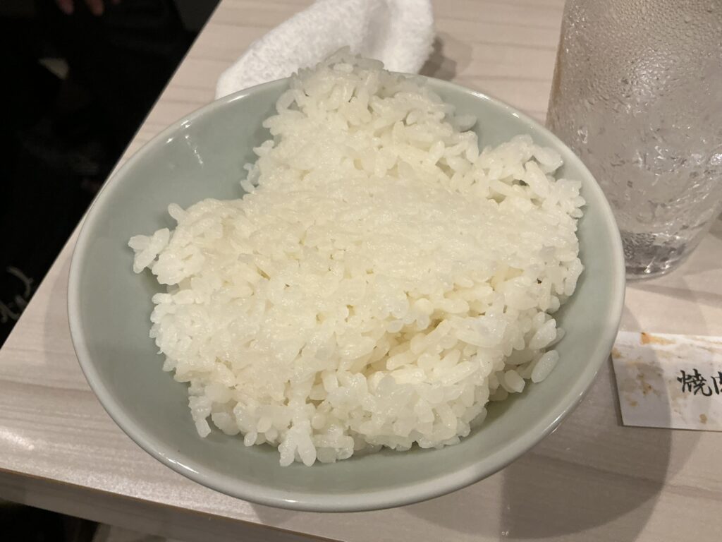 焼肉三宝苑のライス