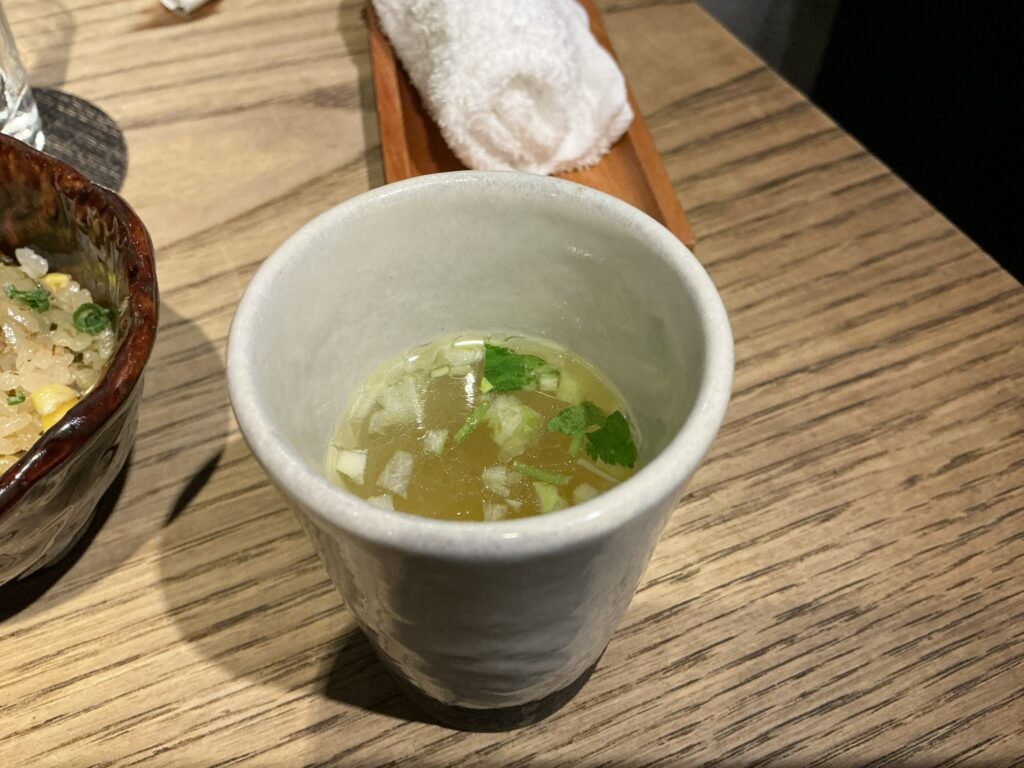 とり卓忠のスープ