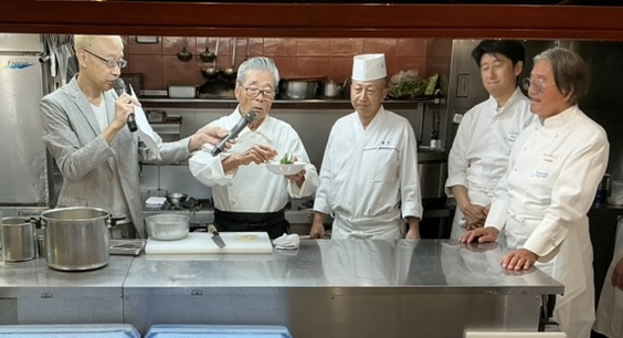 銀座ろくさん亭の道場六三郎