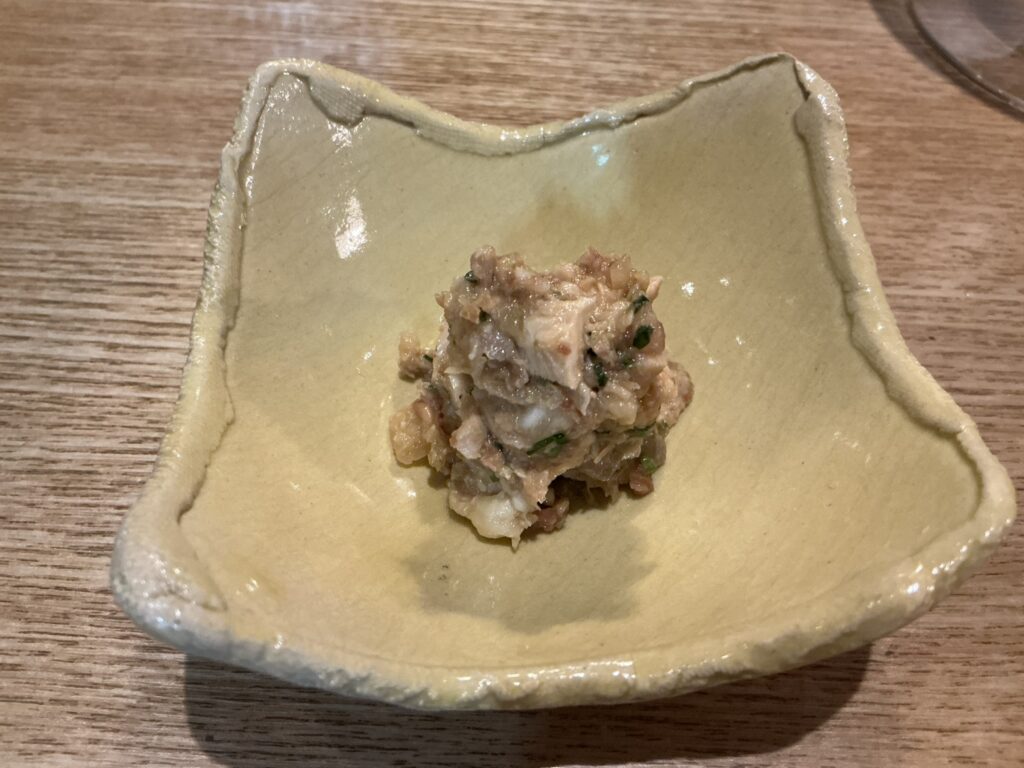 やきとりshiraのなめろう