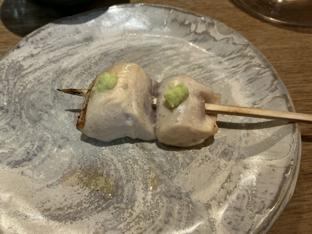 やきとりshiraのササミ