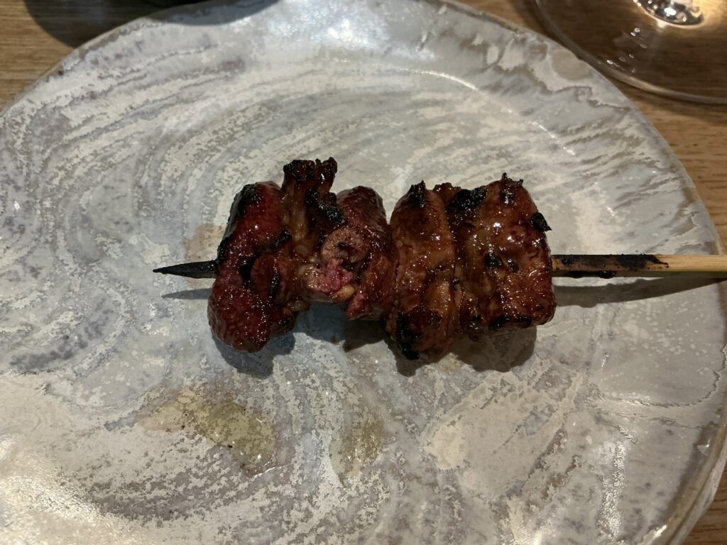 やきとりshiraの背肝