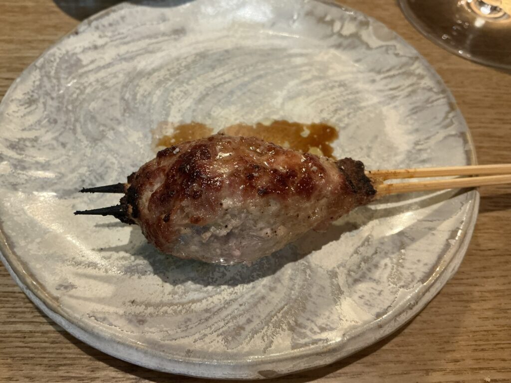 やきとりshiraのつくね