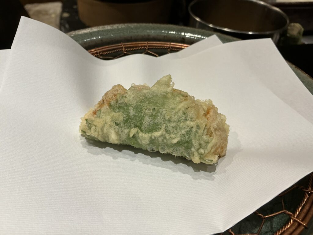 天々蕎々うめ庵のウニ