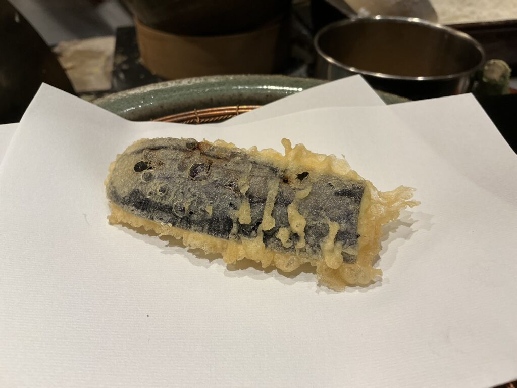 天々蕎々うめ庵のナス