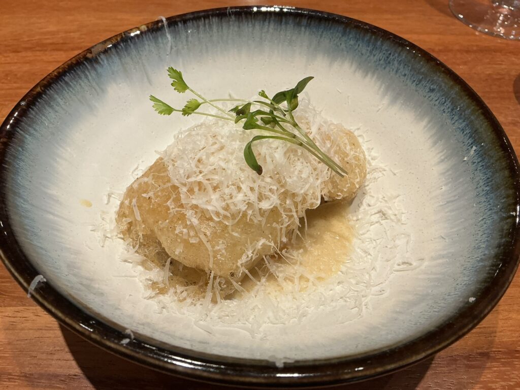 ルオーゴの長崎　穴子　ベニエ　ヴァンブラン