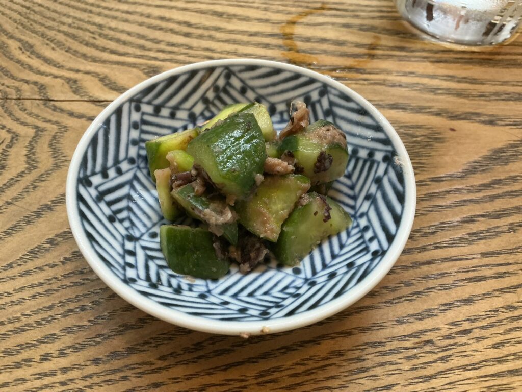 かぶとのキュウリ