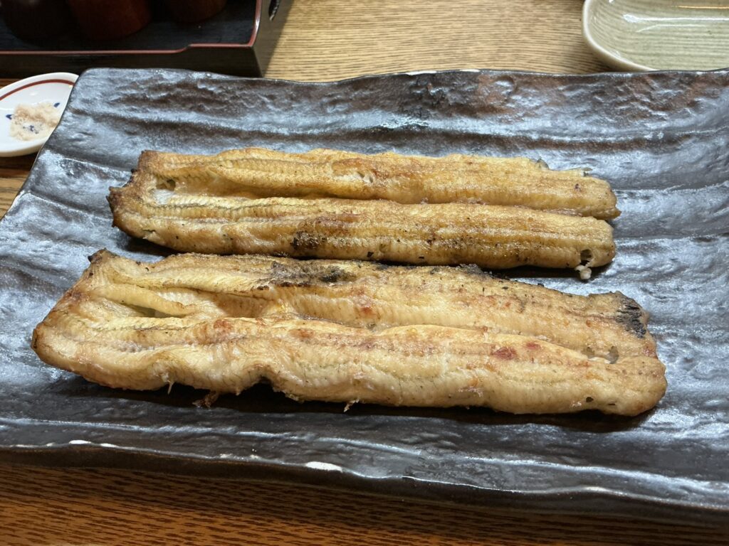 かぶとの白焼き