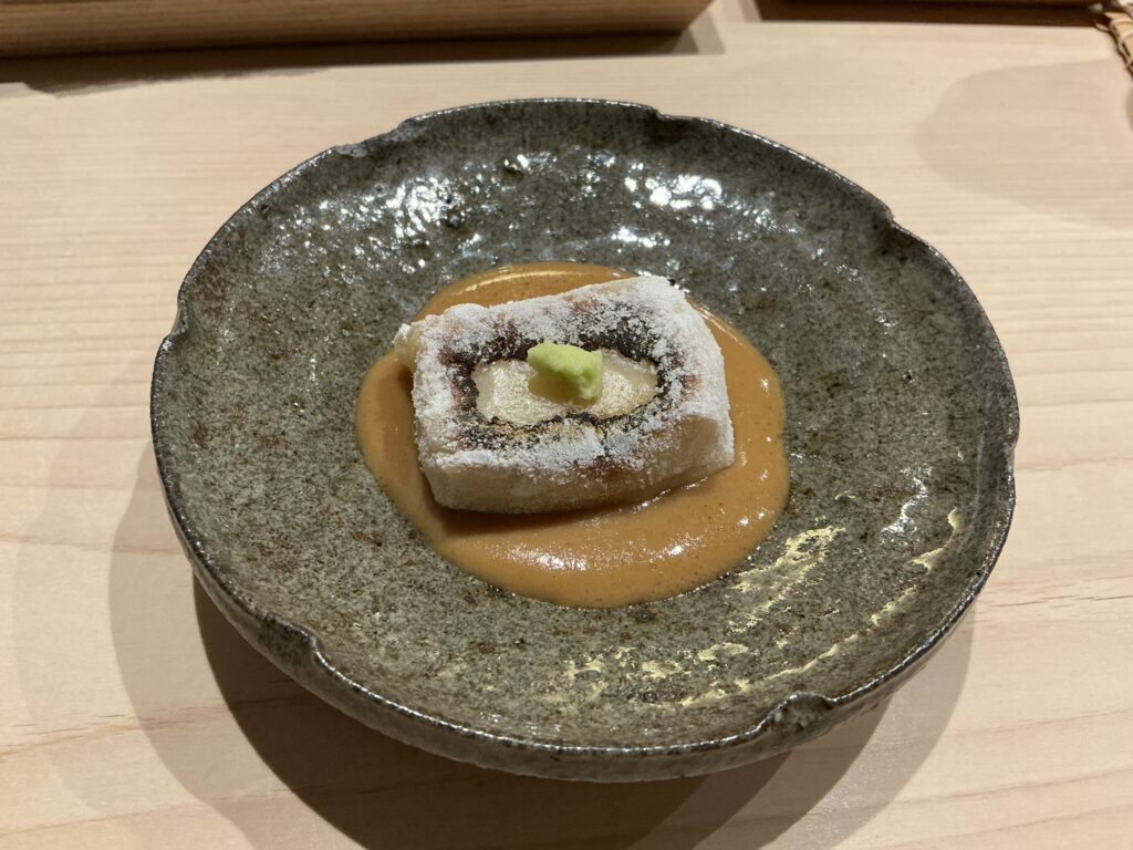 鮨一喜の胡麻豆腐