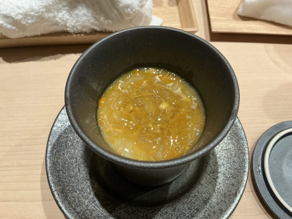 鮨一喜の茶碗蒸し