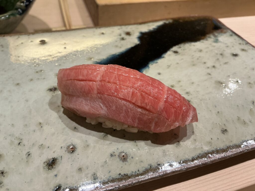 鮨一喜の大トロ