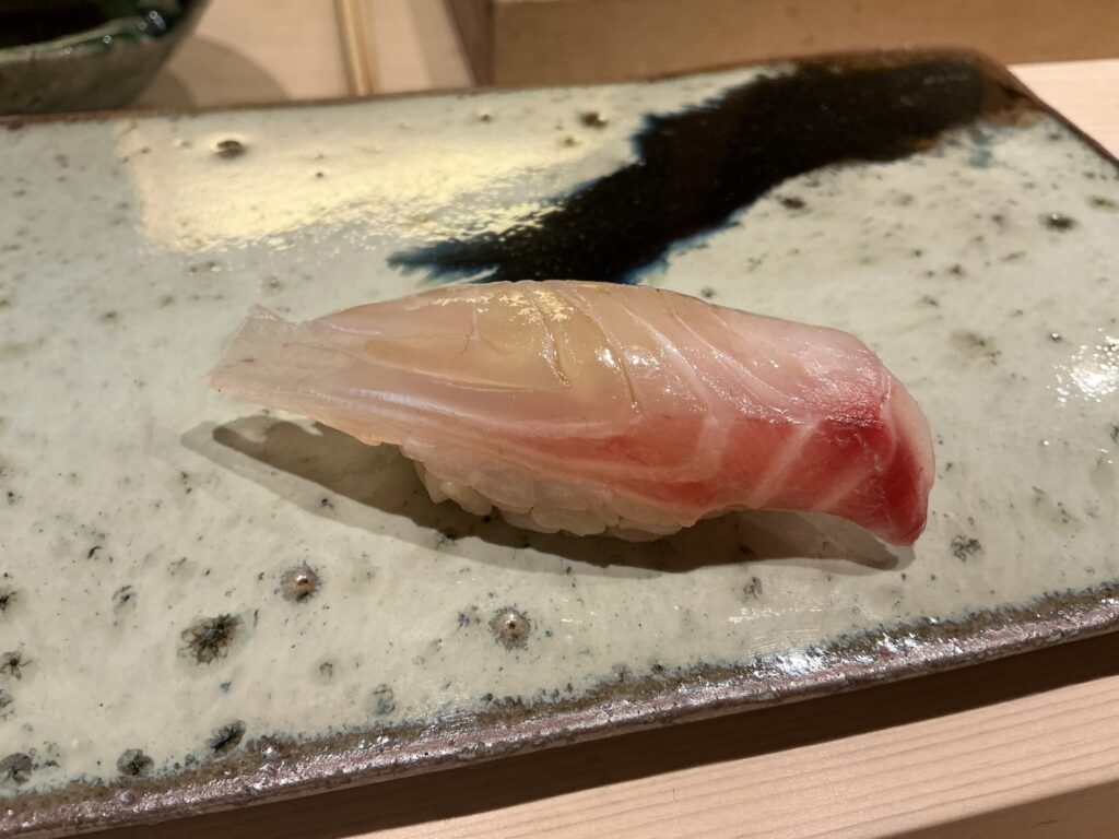 鮨一喜のマダイ