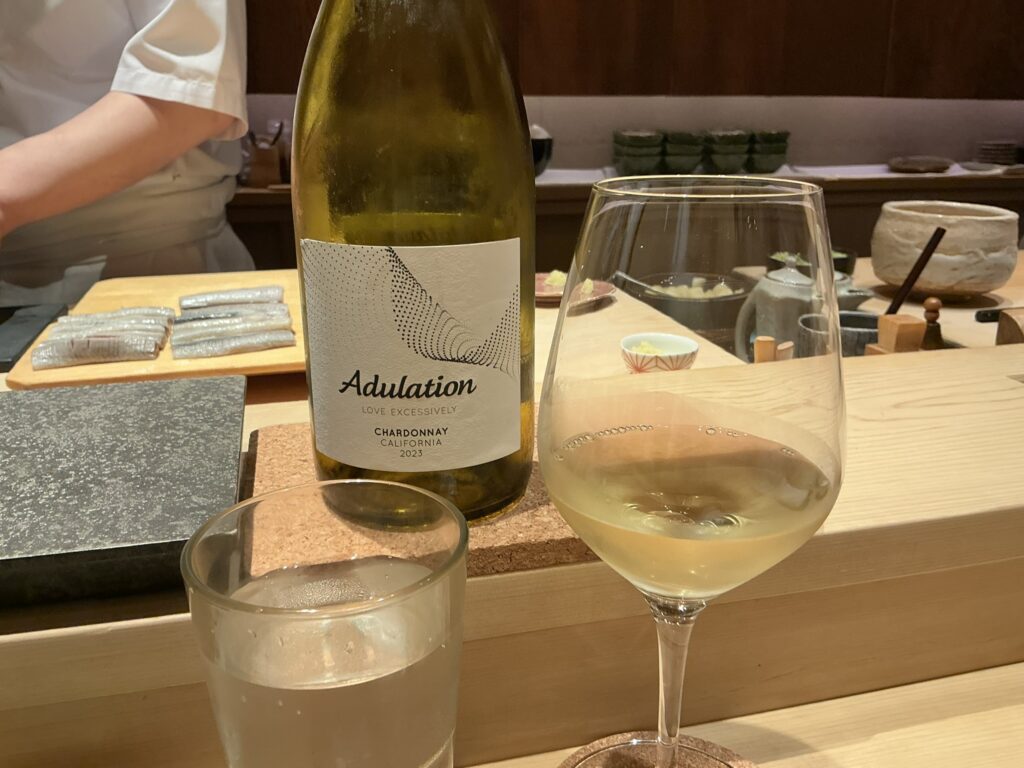 鮨結う紬の白ワイン