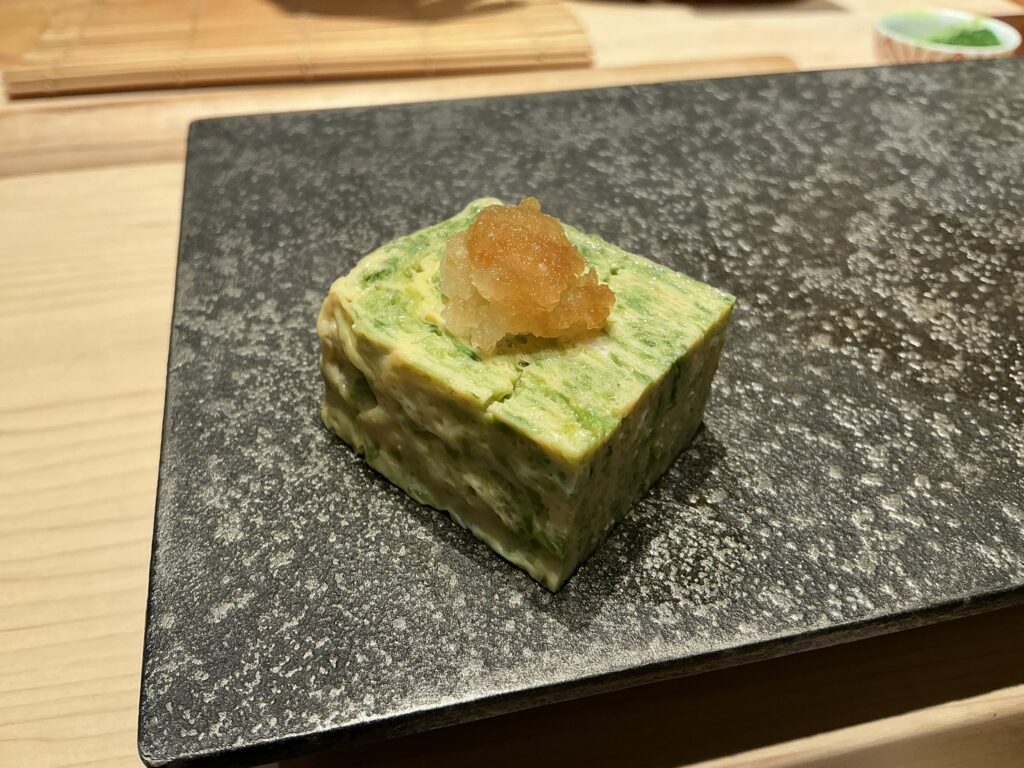 鮨結う紬の玉子