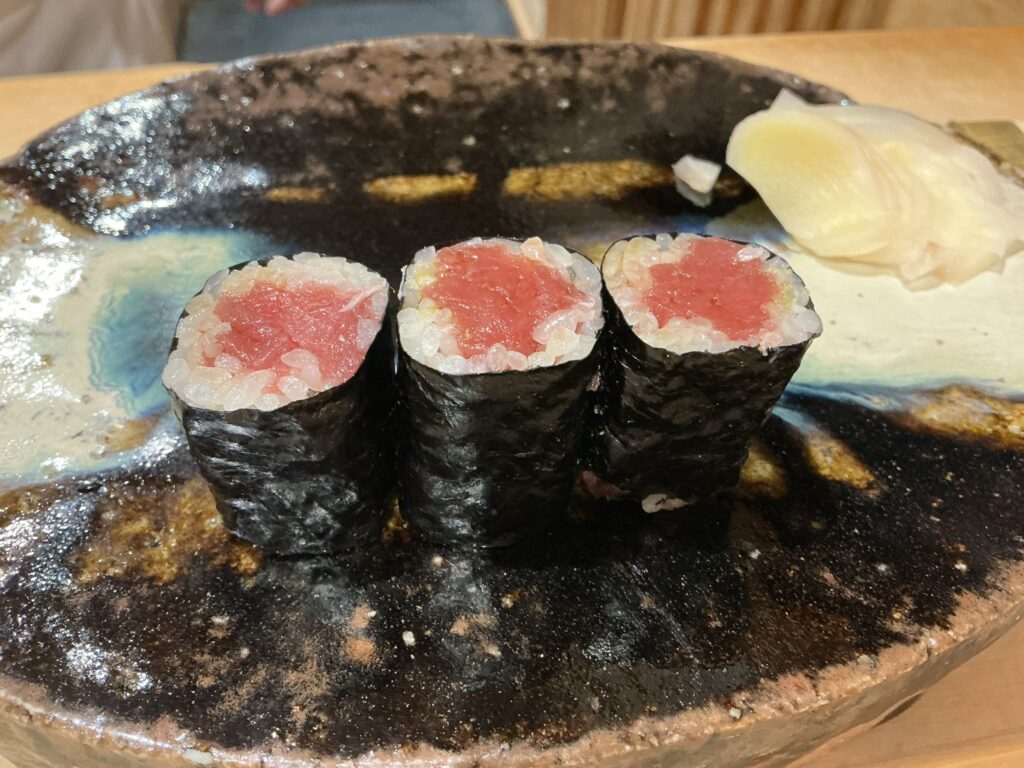 鮨美幸の鉄火巻き