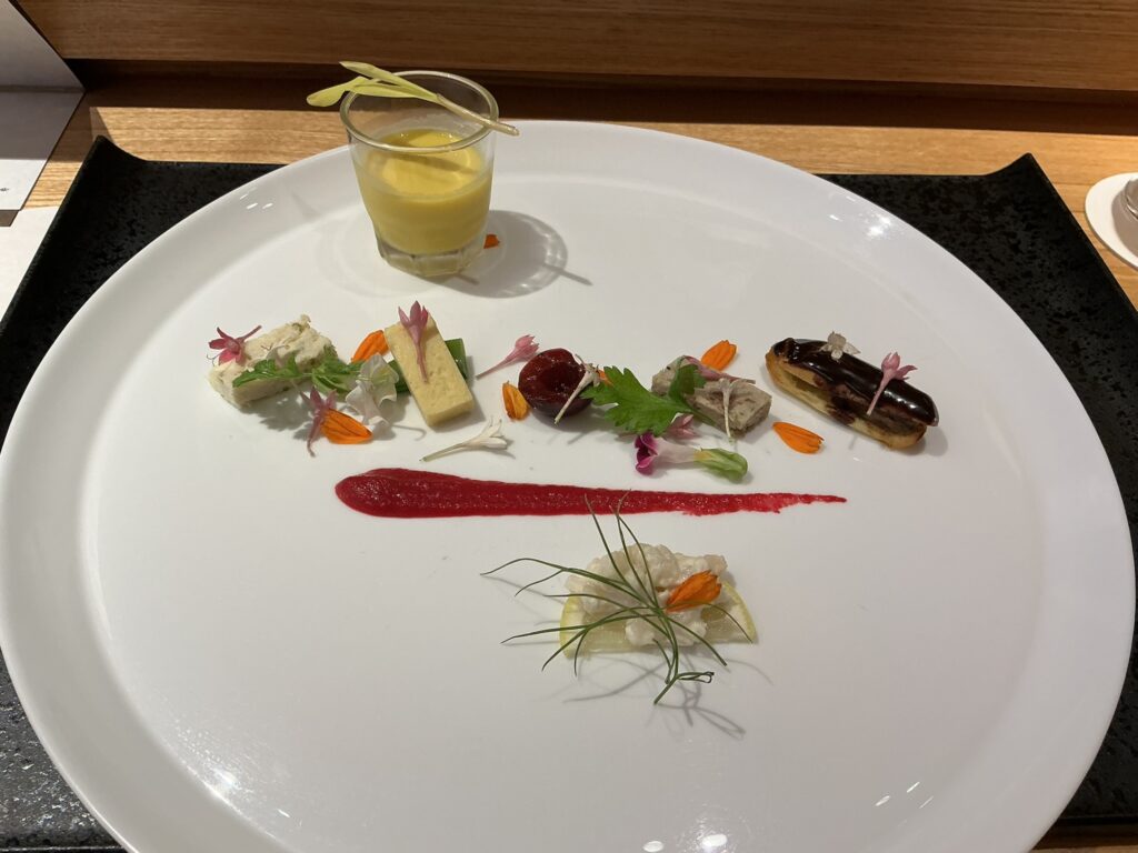 銀座幸の羽の前妻盛合せ